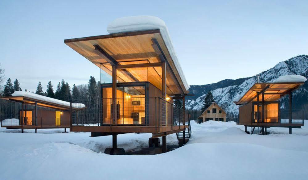 Mazama Rolling Huts 빌라 외부 사진